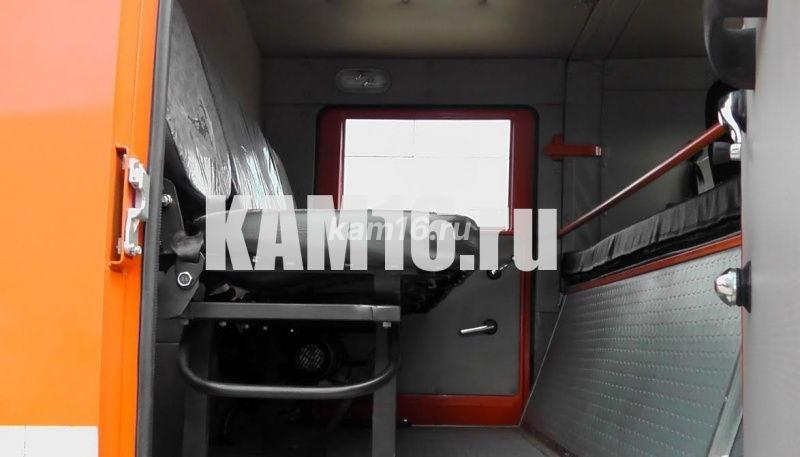БКМ КАМАЗ 43118-3078-46 с двухрядной кабиной